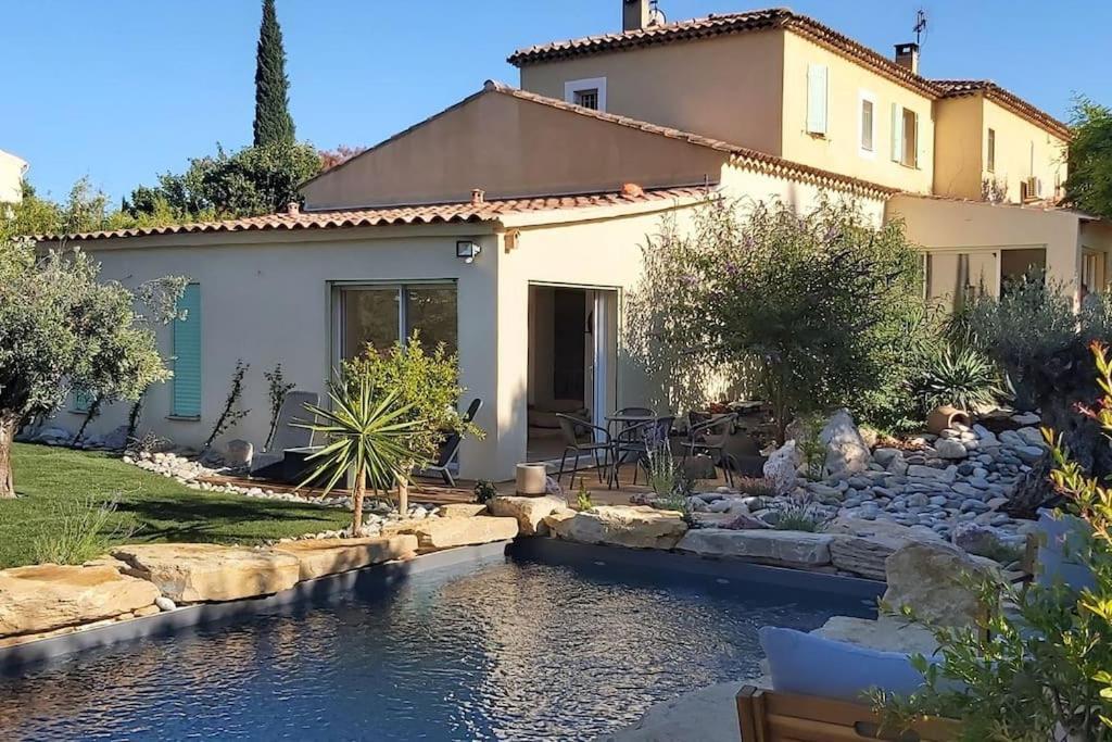 Une Oasis au Pays de Cézanne Aix-en-Provence Esterno foto